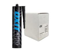 OXIT Sealant and Adhesive - 290ml | Box of 12 (Black, Box of 12)