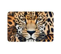 OXKGHHO Animal Leopard Print Ultra Thin Door Mat,Indoor Outdoor Entrance Rug,Welcome Mat for Door,Patio Home Decor