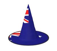 OXKGHHO Australian Flag Print Vintage Witch Hat,Unique Witch Accessories For Women,For Halloween Costumes And Decor