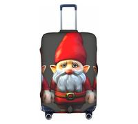 OXKGHHO Christmas Gnomes Print Suitcase Protector With Unique,Fits 18-32 Inch Luggage,For Travel And Business Trips, White, XL