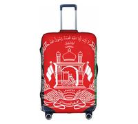 OXKGHHO Flag Of Afghanistan Print Suitcase Protector With Unique,Fits 18-32 Inch Luggage,For Travel And Business Trips, White, XL