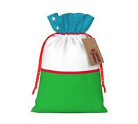 OXKGHHO Flag Of The Republic Of Uzbekistan Print Gift Bag,Drawstring Pouch Christmas For Small Gifts,For Jewelry And Party Favors