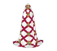 OXKGHHO Florida State Flag Print Long Cape With Hood,Vampire And Halloween Costumes,Perfect For Role Play And Parties