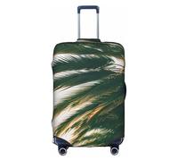 OXKGHHO Los Angeles Palm Trees Print Suitcase Protector With Unique,Fits 18-32 Inch Luggage,For Travel And Business Trips, White, XL