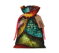 OXKGHHO Magical Pattern Print Gift Bag,Drawstring Pouch Christmas For Small Gifts,For Jewelry And Party Favors
