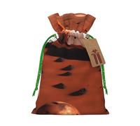 OXKGHHO Mars Planet Print Gift Bag,Drawstring Pouch Christmas For Small Gifts,For Jewelry And Party Favors