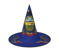 OXKGHHO Pennsylvania State Flag Print Vintage Witch Hat,Unique Witch Accessories For Women,For Halloween Costumes And Decor