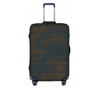 OXKGHHO Programming Code Print Suitcase Protector With Unique,Fits 18-32 Inch Luggage,For Travel And Business Trips, White, M