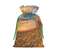 OXKGHHO Sunset Hawaiian Palm Tree Print Gift Bag,Drawstring Pouch Christmas For Small Gifts,For Jewelry And Party Favors