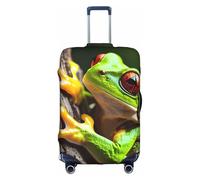 OXKGHHO Tree Frog Baby Print Suitcase Protector With Unique,Fits 18-32 Inch Luggage,For Travel And Business Trips, White, M