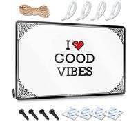 OXKM Man Cave Tin Sign I Love Good Vibes Tin Sign Metal Decor For Home Bar Beer Decor(30X40CM)