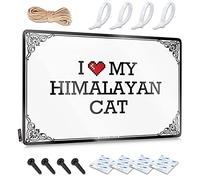 OXKM Sign Decor I Love My Himalayan Cat Tin Sign Men Decor Tinsign Decor(30X40CM)