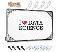OXKM Vintage Decor I Love Data Science Tin Sign Coffee Tin Sign Funny Bedroom Decor(20X30CM)