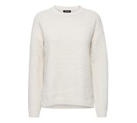 OXMO by OXMilla Women's Fine Knit Pullover Crew Neck, Birch (130905), L