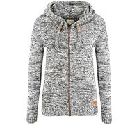 Oxmo Philadelphia Women's Jumper Hoodie Chunky Knit Pullover with Hood, Size:S, Colour:Insignia B (791991)