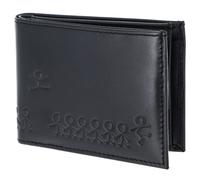 oxmox Leather RFID Protect Jumping Jack 2.0 Embossed Black