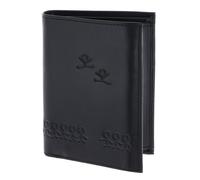 oxmox Leather RFID Protect Jumping Jack Embossed Black
