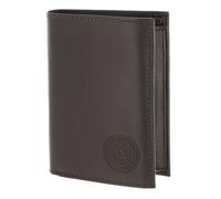 oxmox Leather RFID Protect Kombibörse Circle Bloom Embossed Brown