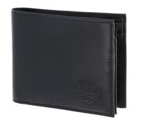 oxmox purse Leather RFID Protect Crab 2.0 Embossed Black
