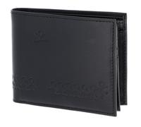 oxmox purse Leather RFID Protect Jumping Jack Embossed Black