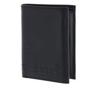 Oxmox Purse Leather RFID Protect Kombibörse Jumping Jack 2.0 Embossed Black