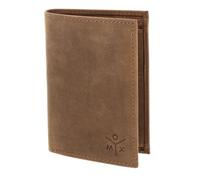 Oxmox Purse Leather RFID Protect Kombibörse Ox 2.0 Embossed Vintage Light Brown