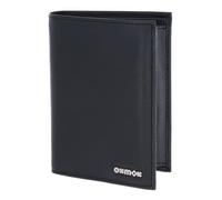 Oxmox Purse Leather RFID Protect Kombibörse Pure 2.0 Metal Square Black