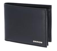oxmox purse Leather RFID Protect Pure 2.0 Metal Square Black