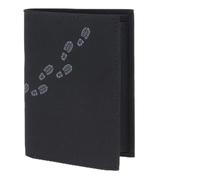 Oxmox Purse New Cryptan RFID Protect Kombibörse Footsteps 2.0 Print Grey Black