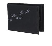 Oxmox Purse New Cryptan RFID Protect Pocketbörse Footsteps 2.0 Print Grey Black
