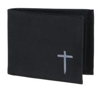 Oxmox Purse New Cryptan RFID Protect Pocketbörse Freedom Cross Print Grey Black