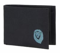 Oxmox Purse New Cryptan RFID Protect Pocketbörse Freedom Lion Print Cyan Black
