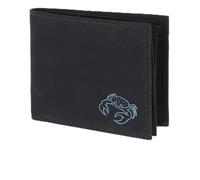 Oxmox Purse New Cryptan RFID Protect Querscheinbörse Crab 2.0 Print Cyan Black