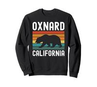 Oxnard California Bear Retro Ventura County Beach 805 PCH Sweatshirt