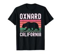 Oxnard California Bear Retro Ventura County Beach 805 PCH T-Shirt