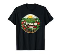 Oxnard California Strawberry Farm Vintage Graphic Design T-Shirt