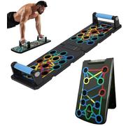 OXNSHEJW Push Up Board, 24 in 1 Multifunctional Pushup Board, Foldable Portable Fitness Workout Push-up Tools Pushup Stands for Upper Body, Shoulders, Chest, Back, Triceps