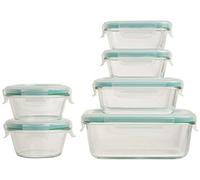 OXO 11230200 12 Piece Glass Container Set, Transparent