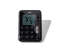 OXO 11303700 Good Grips Triple Timer Kitchen, Plastic, Black