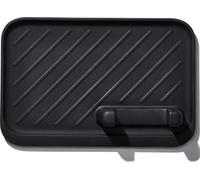 OXO 11308400 Good Grips Grilling Tools, Silicone, Black | Heat-Resistant and Non-Stick, Keeps Side Tables Clean, Spoon Rest