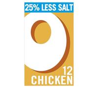 OXO 12 Reduced Salt Big Flavour Chicken Stock Cubes - Deep Chicken Taste, Less Salt, 71 g (Pack of 1)