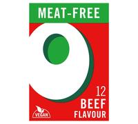 OXO 12 Vegan Beef Flavour Stock Cubes - Meat-Free, Bold Taste, 71 g (Pack of 1)