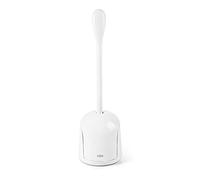 OXO Good Grips Compact Toilet Brush & Canister, 6" x 4-3/4" x 17-1/4" H