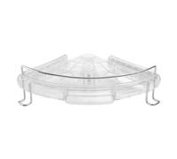 OXO 1323280 - Good Grips Press-Sure Corner Shower Caddy - Suction Bath Accessory for All Surfaces,Clear