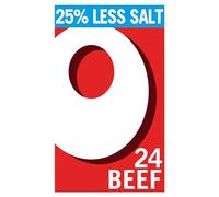 OXO 24 Reduced Salt Beef Stock Cubes - Big Flavour with Less Salt, Ideal for Hearty Meals, Gravy, Stews & Holiday Cooking, 142 g (Pack of 1)