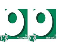 OXO 24 Vegetable Stock Cubes - Full-Flavour, Plant-Based & Vegan, Ideal for Soups, Stews, Gravy & Roast Dinners, 142 g (Pack of 2)