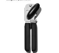 OXO 28081 Good Grips Soft Handled Can Opener , Black/Silver , 187(H) x 45(W)mm