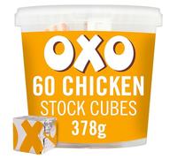 OXO 60 Tasty Chicken Stock Cubes, 378 g (Pack of 1)