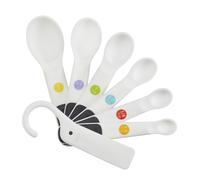 OXO 7 Piece Good Grips Measuring Spoons Set White