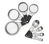 OXO 8-Piece Stainless Steel Measuring Cup/Spoon Set